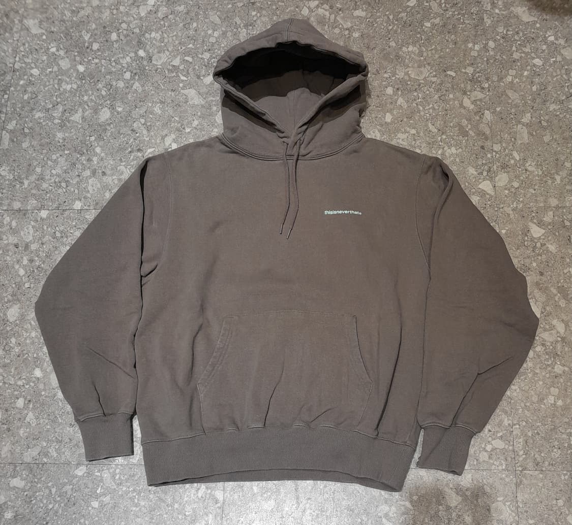 💥디스이즈네버댓 기모후드 브라운 (S)      상품이미지1