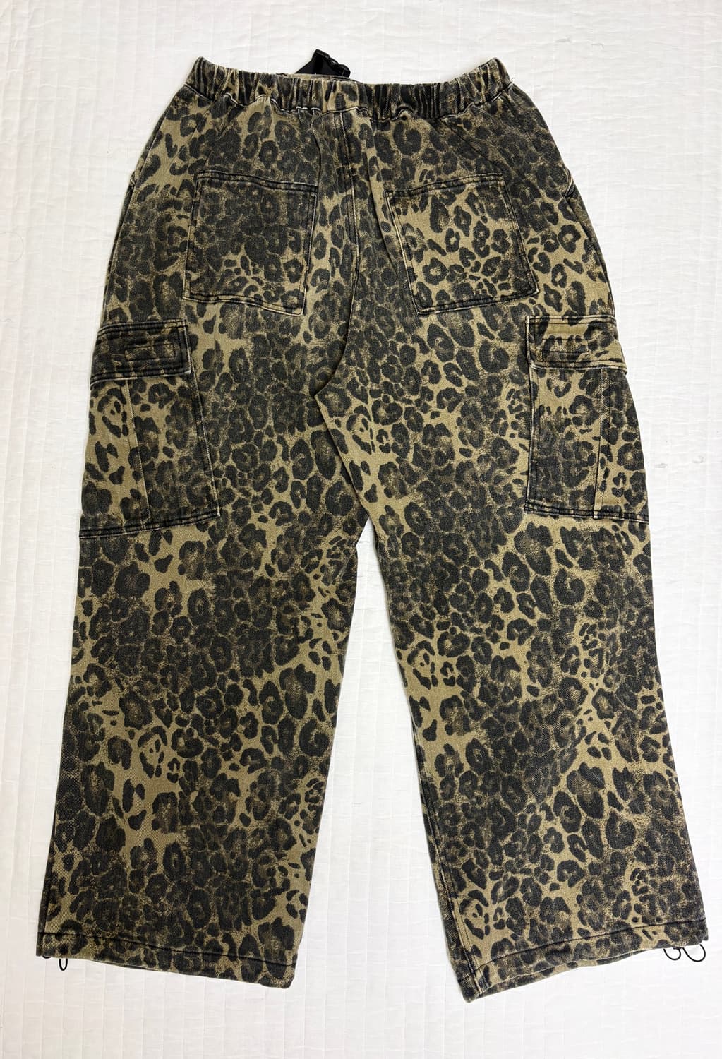 OY 레오파드 와이드 카고팬츠 2사이즈 상품이미지3