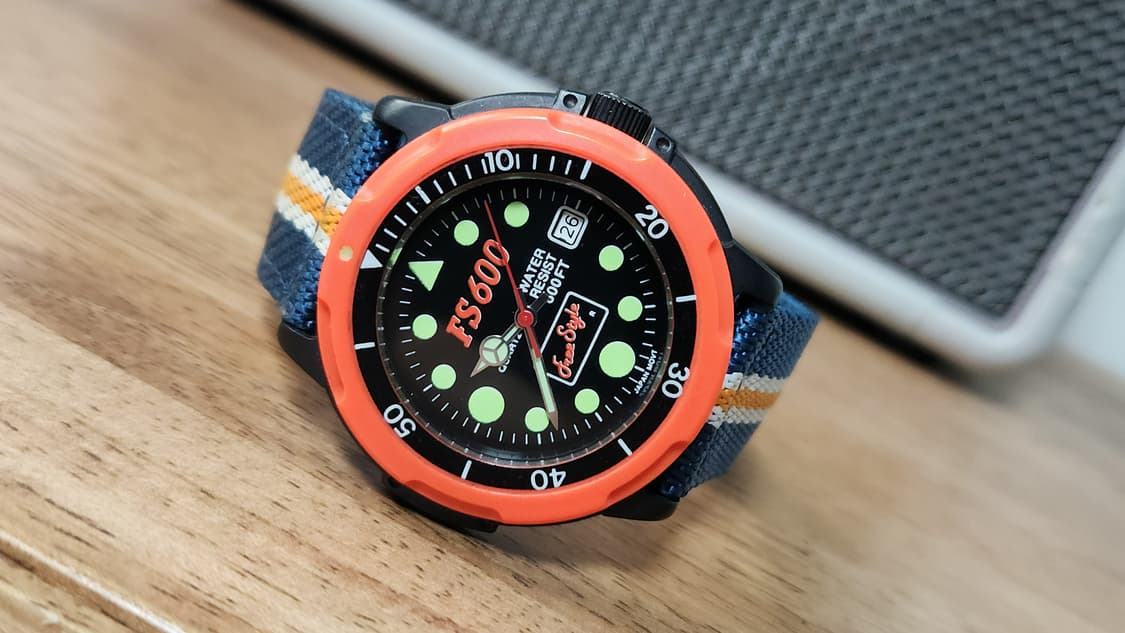 #FREESTYLE FS600 다이버 쿼츠 남성용 빈티지시계 급처 상품이미지9