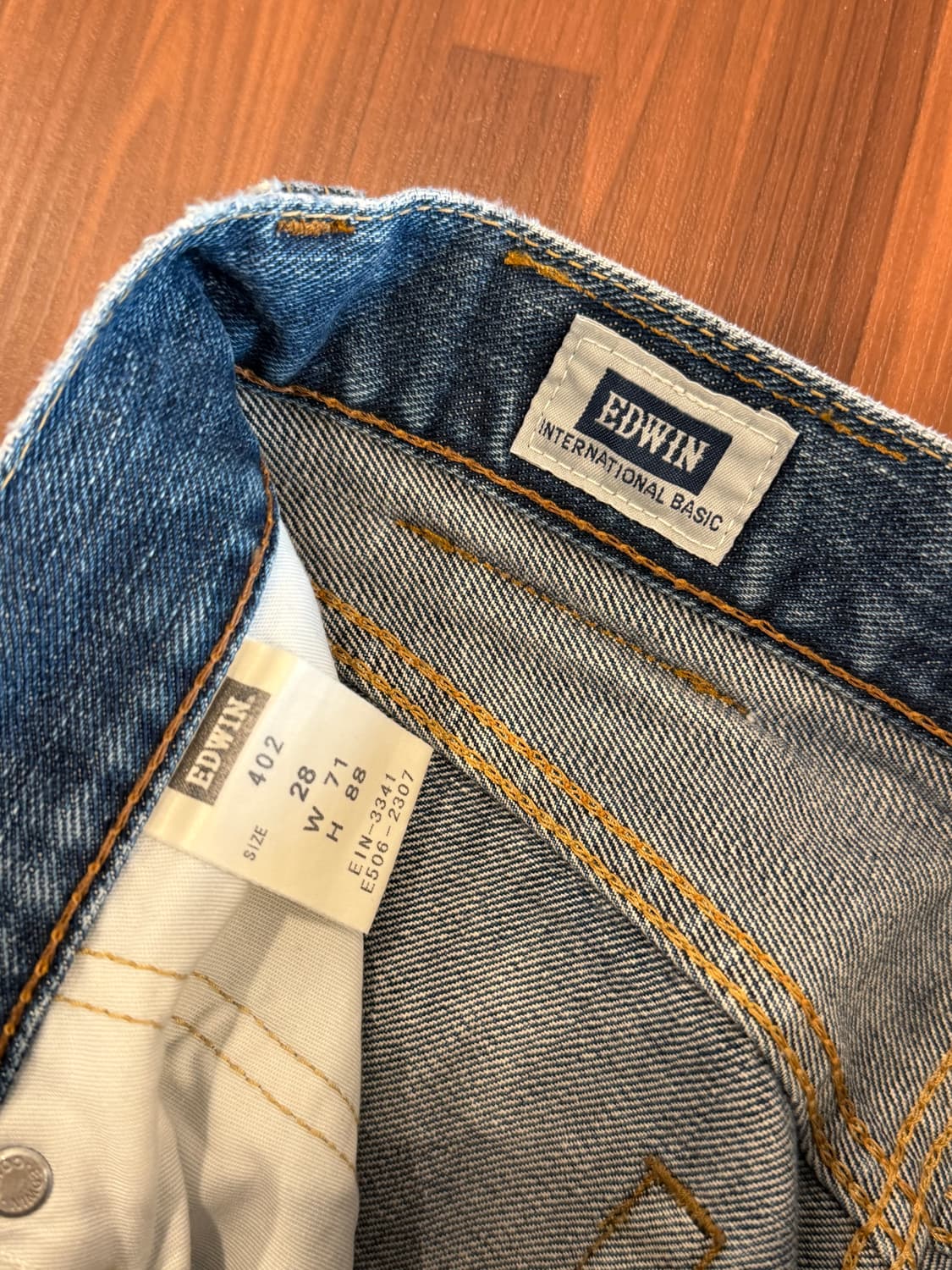 Edwin 에드윈 데님 팬츠 (28inch) (made in Japan) 상품이미지8