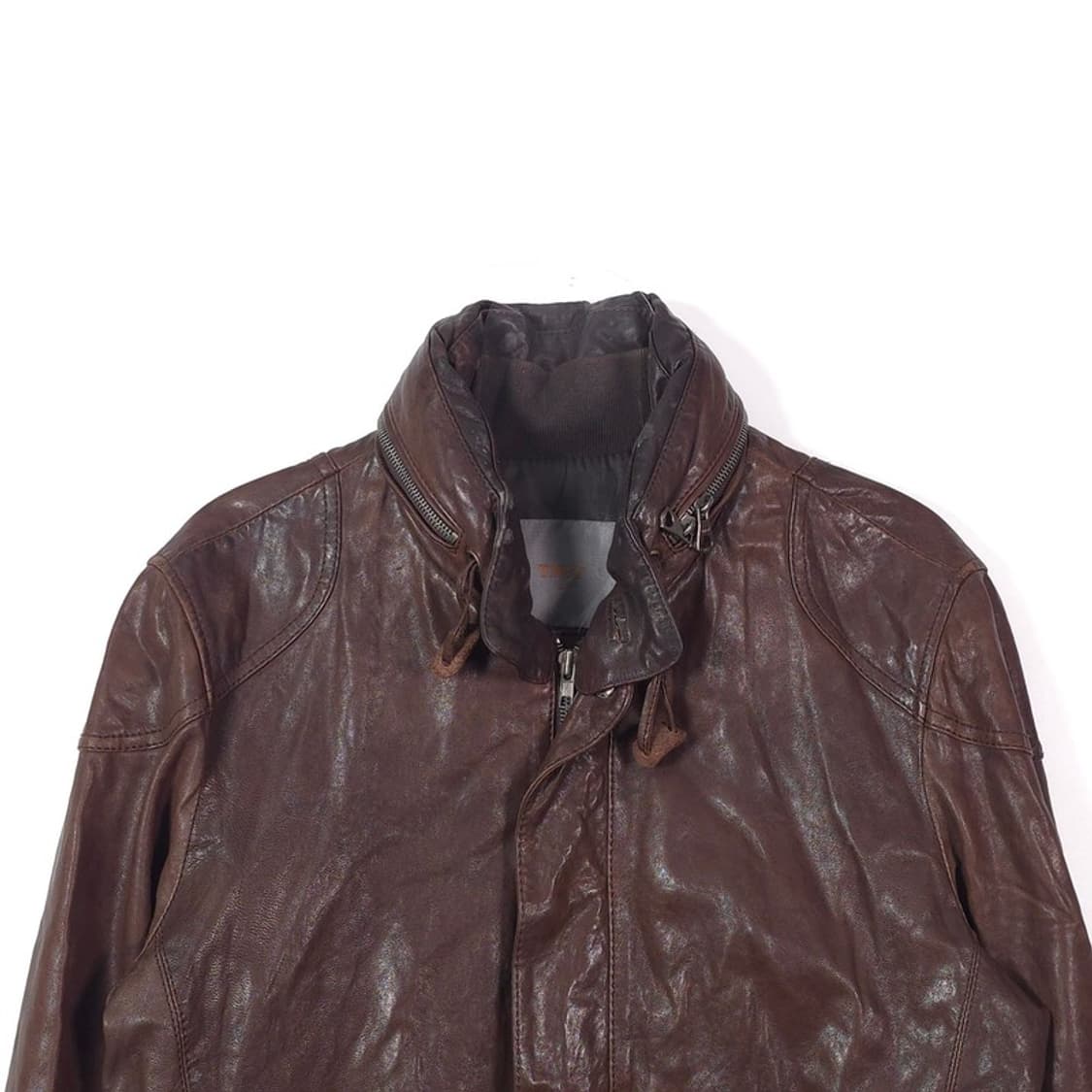 TNGT 리얼 양가죽 빈티지 레더 자켓 L 상품이미지3