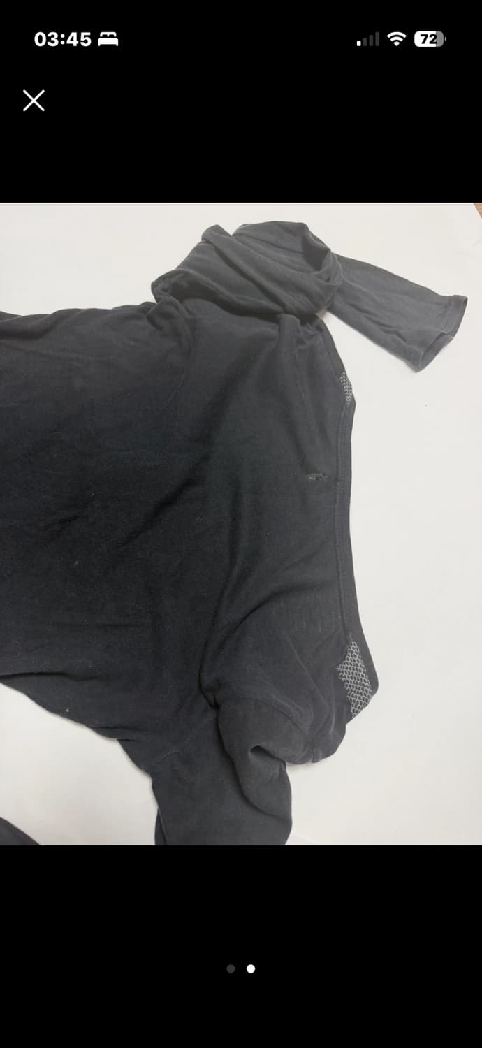 키스키스 고스 펑크 레이스 긴팔 티 상품이미지2