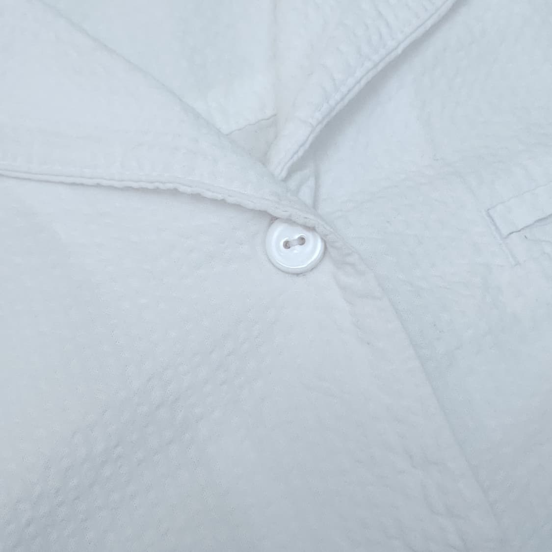 (M)아디다스 여성 반팔 셔츠 오픈카라 시어서커 포플린 남방 상품이미지7