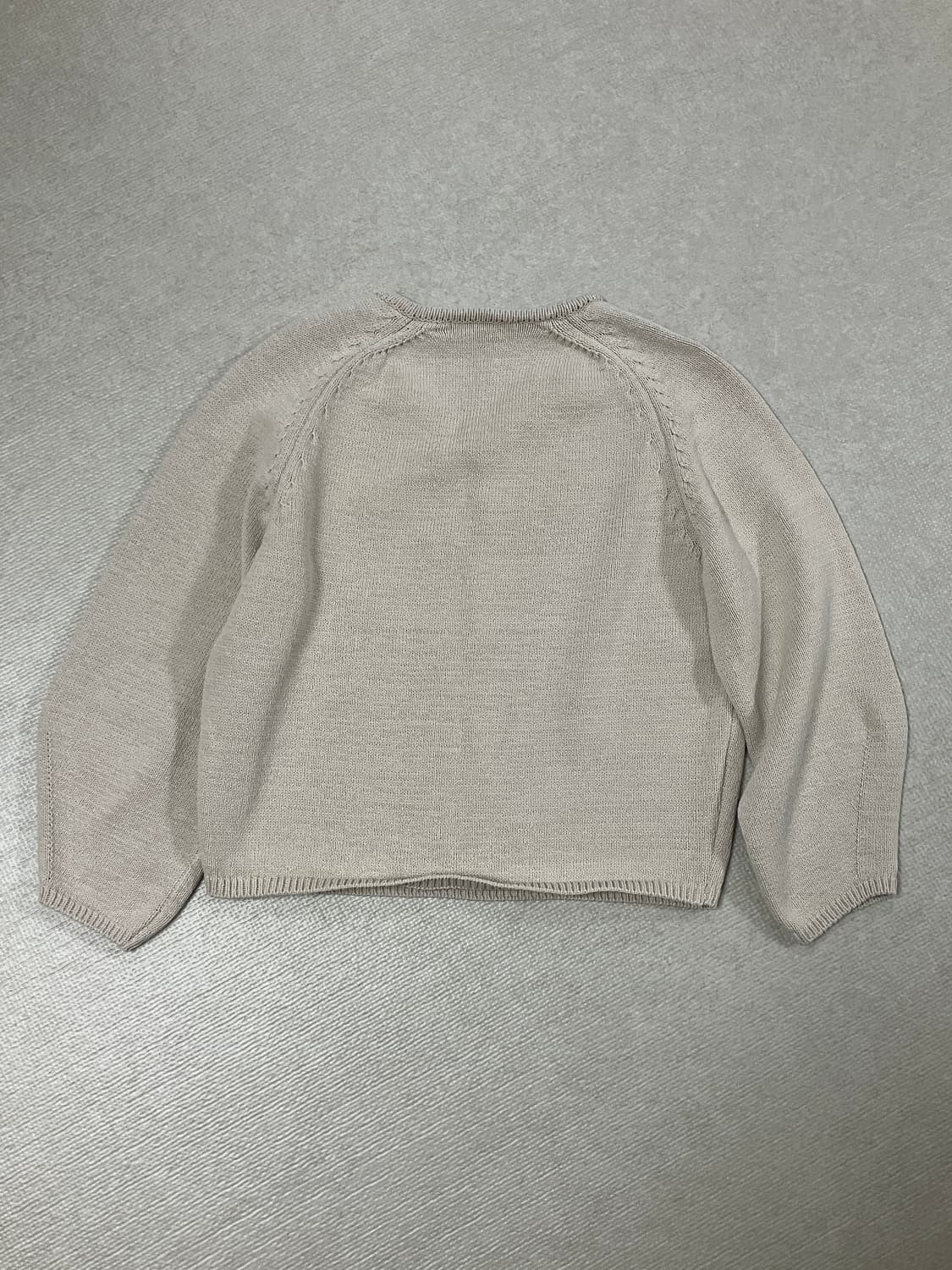 낫띵리튼 s/s 코튼 브이넥 니트 상품이미지4