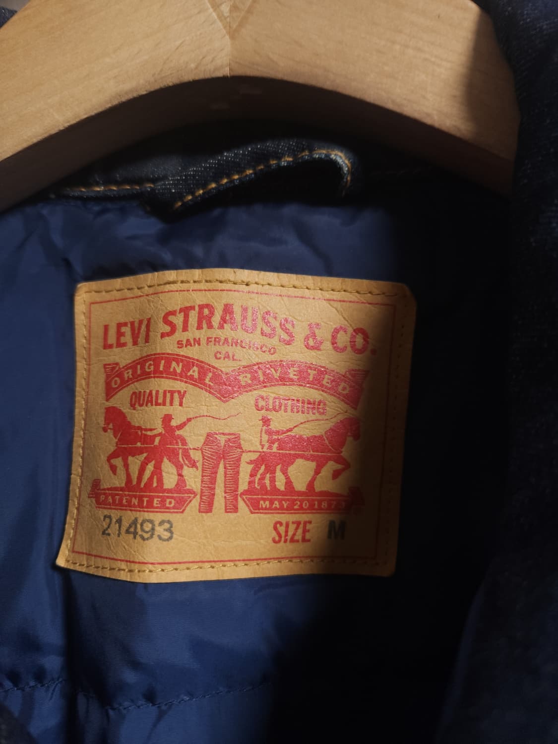 리바이스 데님 트러커 자켓점퍼, M 상품이미지2