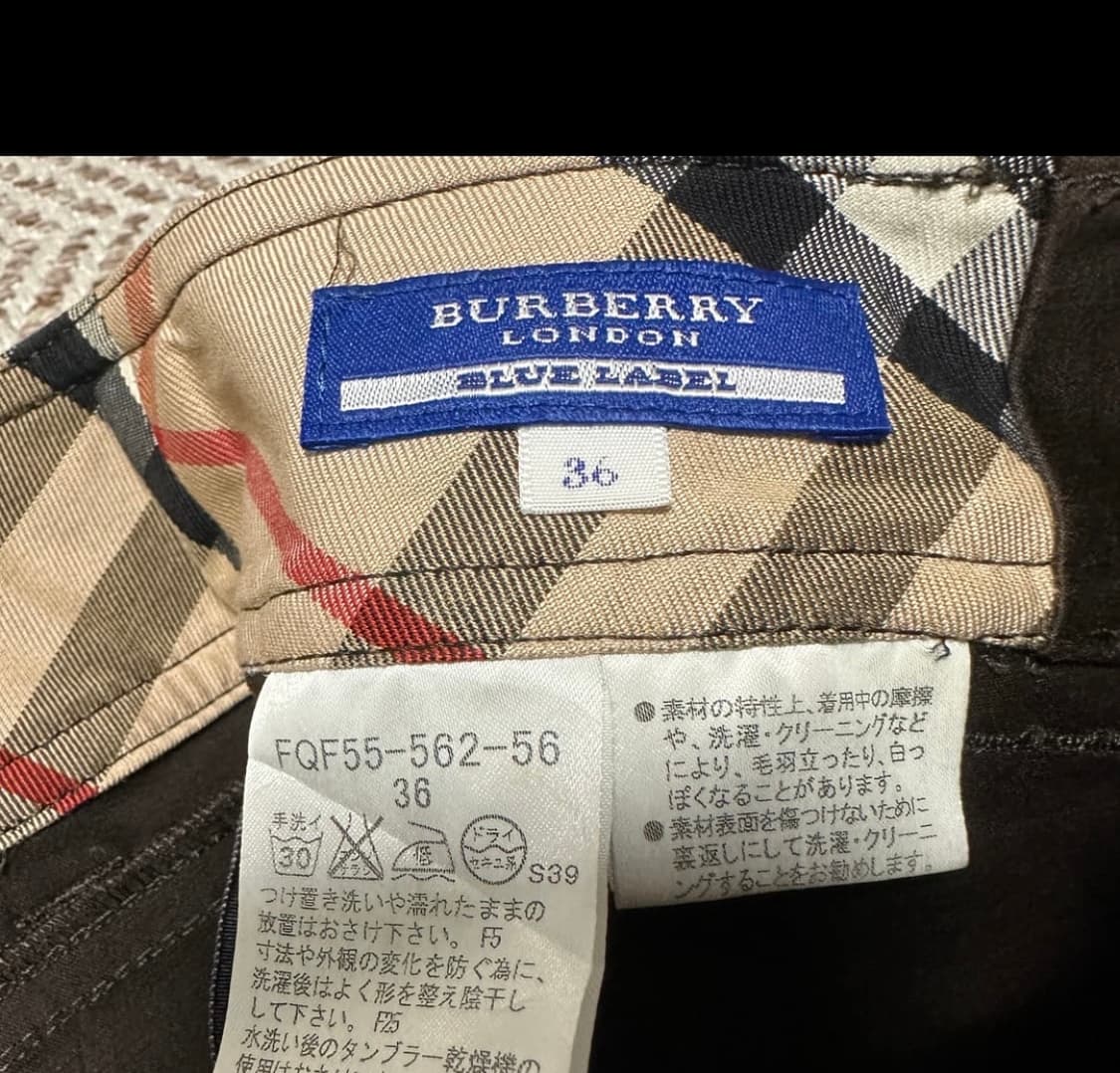 버버리 블루라벨 쇼츠 반바지 상품이미지4