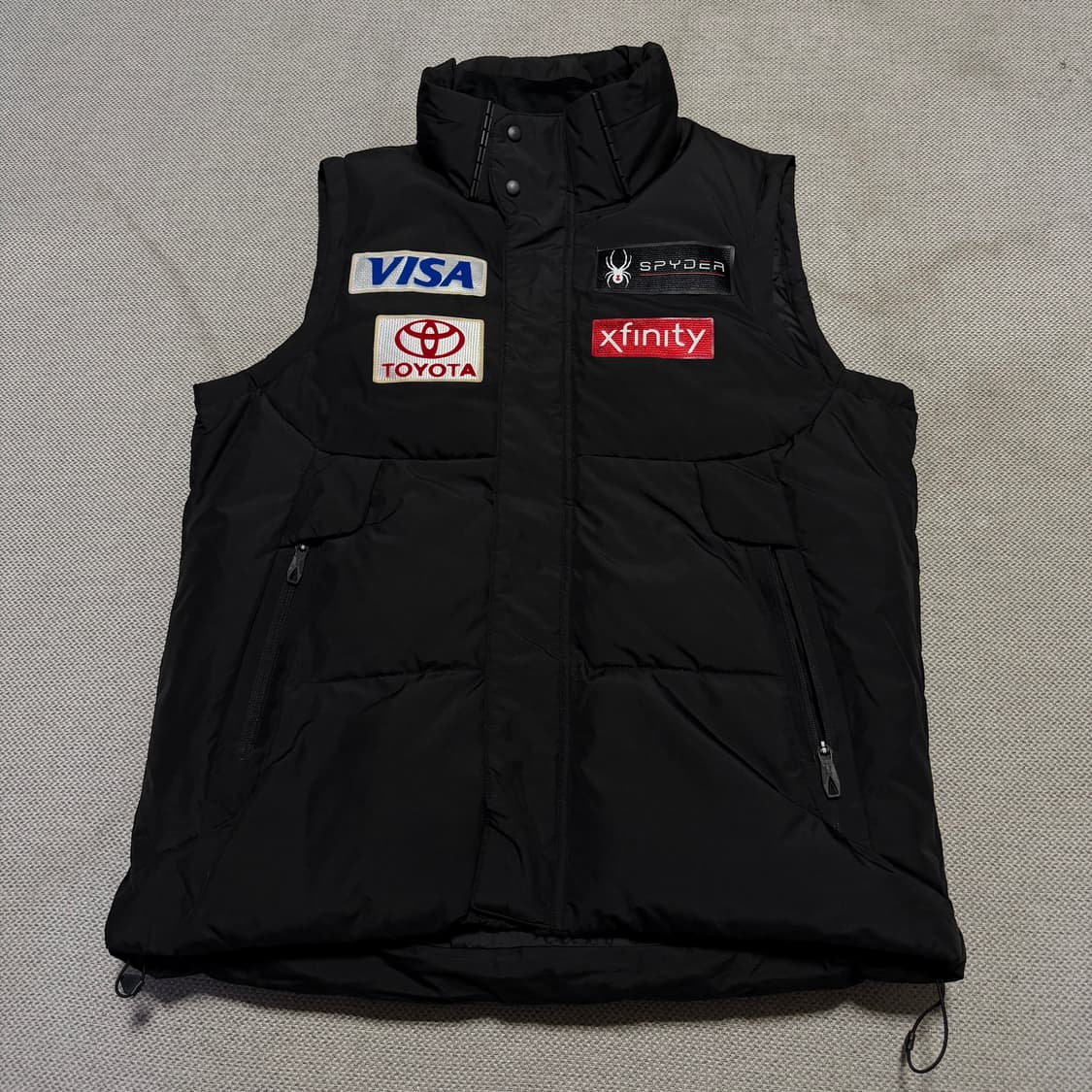 스파이더 US 스키팀 패딩조끼 상품이미지1