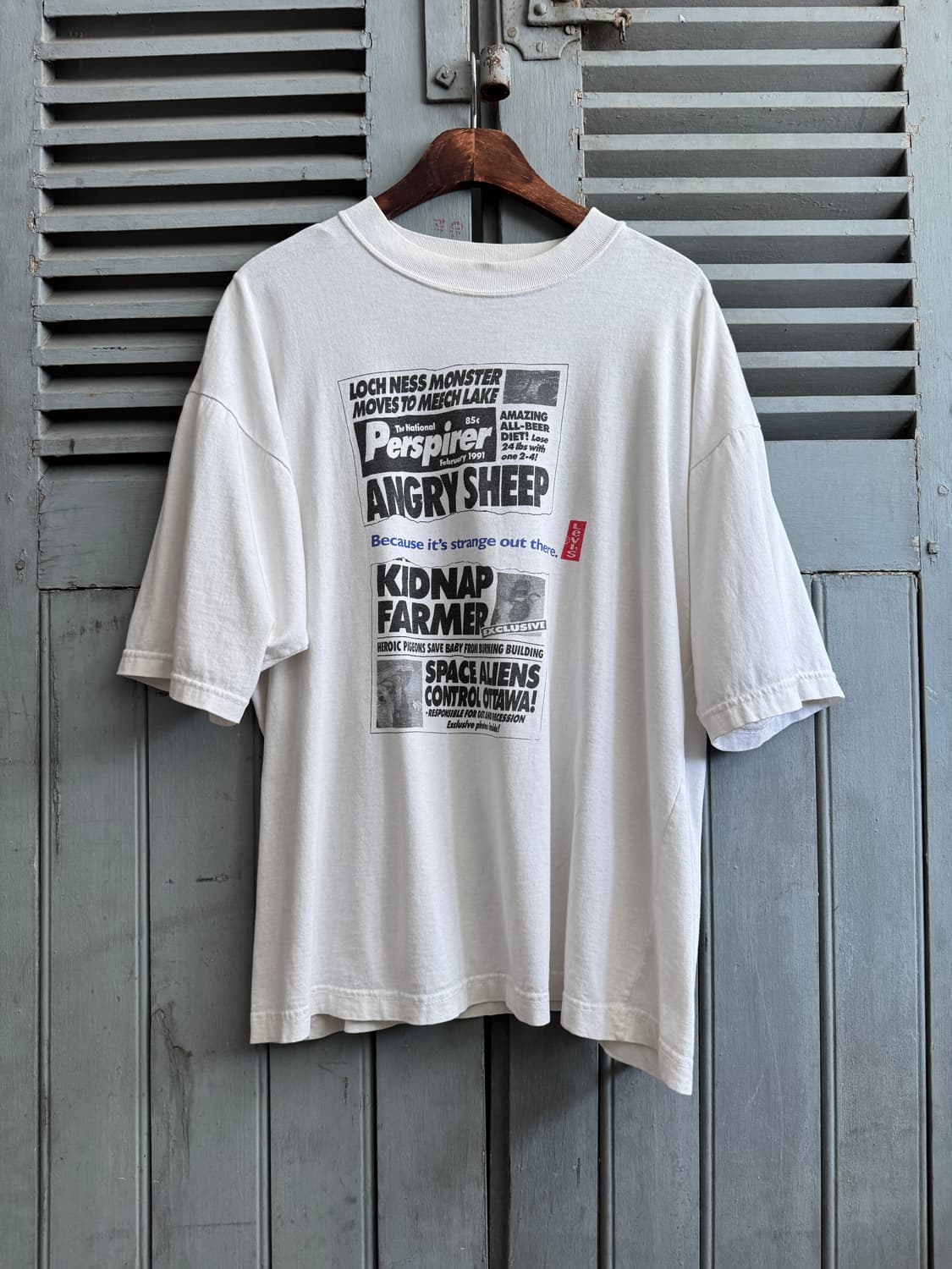 [XL]1991 리바이스 USA 프로모 티셔츠 상품이미지2