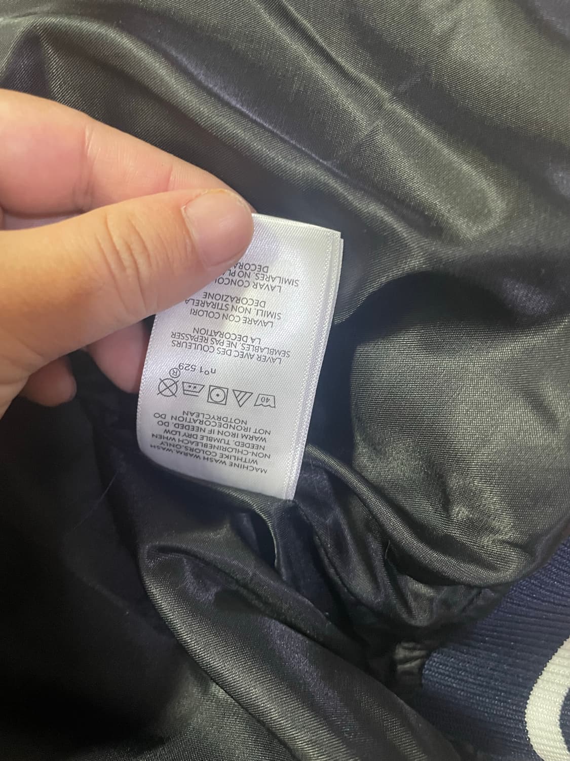 택달린 polo 폴로 랄프로렌 네이비 바시티 자켓 야구자켓 상품이미지10