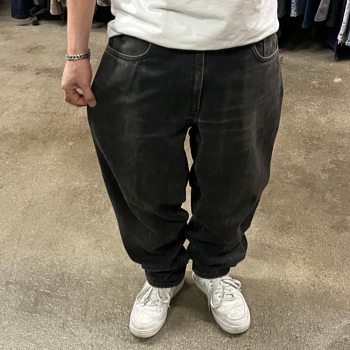 00s Levis560 블랙진 (34“) 상품이미지7