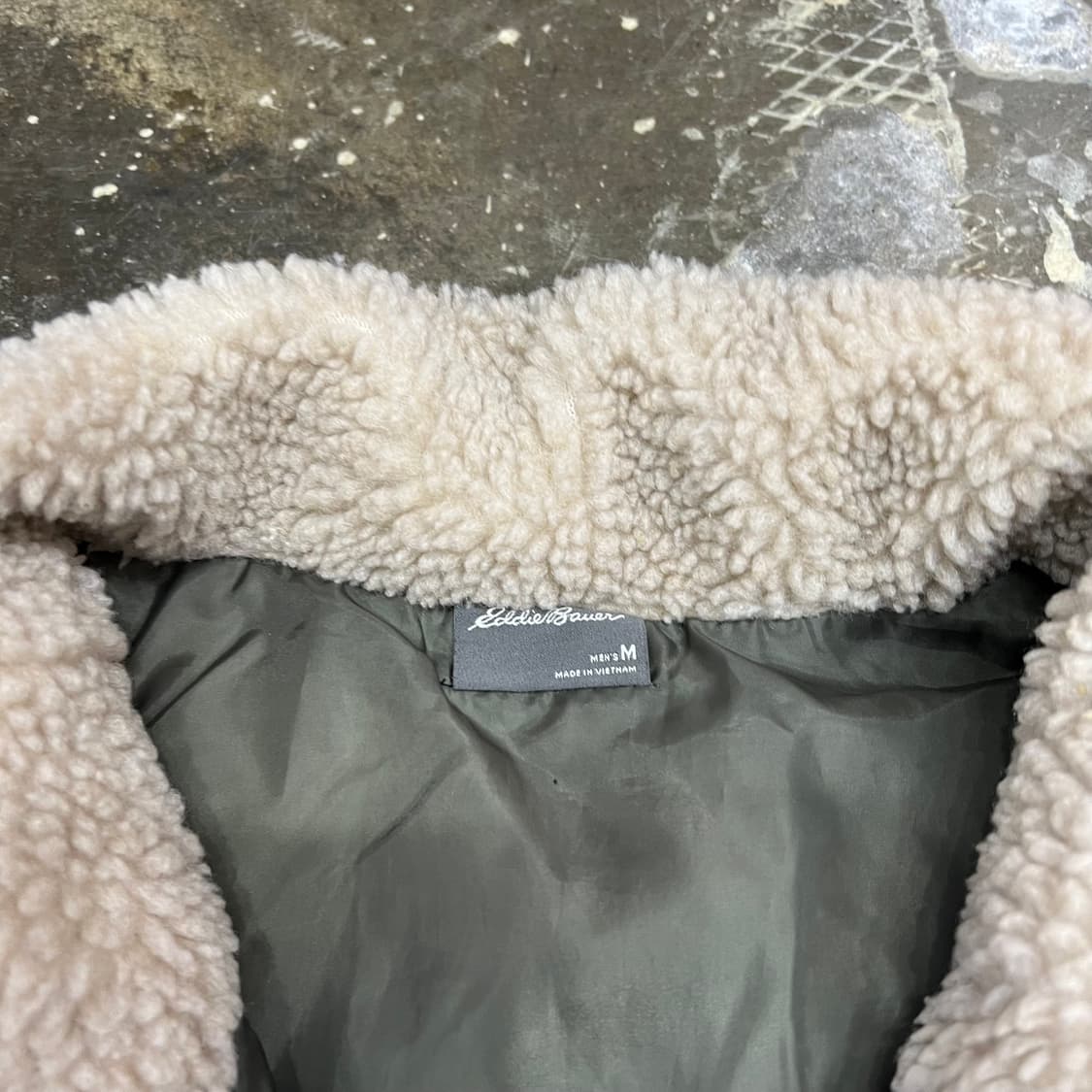 M) 에디바우어 네이비 퀼팅 패딩 조끼 상품이미지5