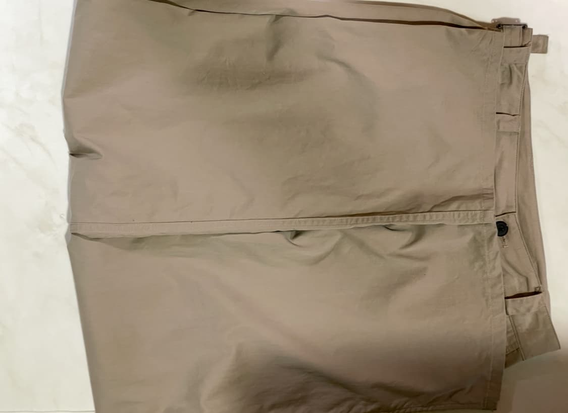 노드 아카이브 와이드 테이퍼드 치노 팬츠 (라이트 카키) 0사이즈 상품이미지3