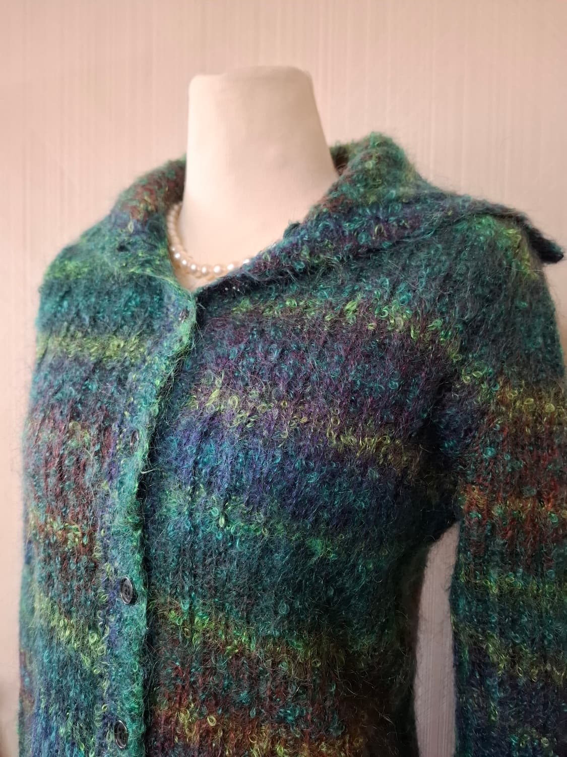 일본빈티지 k.a.t. 모헤어 가디건 상품이미지3