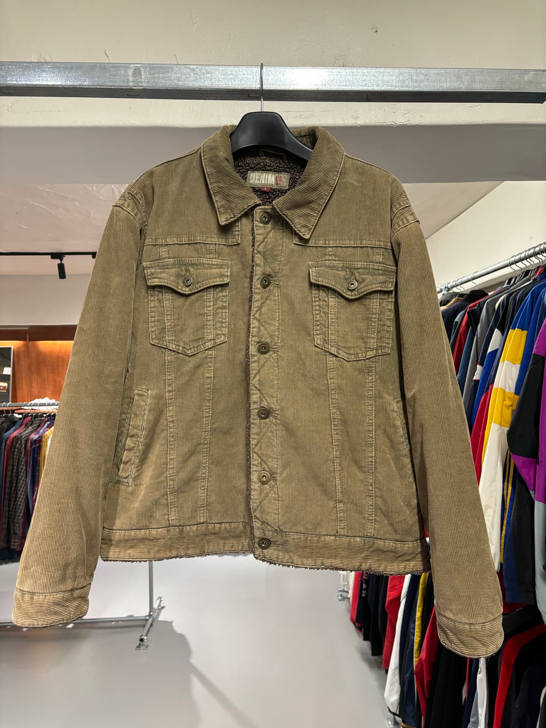 빈티지 코듀로이 쉐르파 자켓 상품이미지3