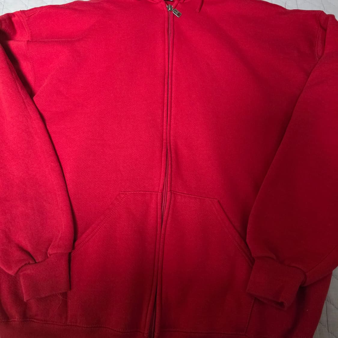 [XXL] 90s 빈티지 러셀 애슬레틱 레드 후드집업 - 그레이트 컨디션 상품이미지2