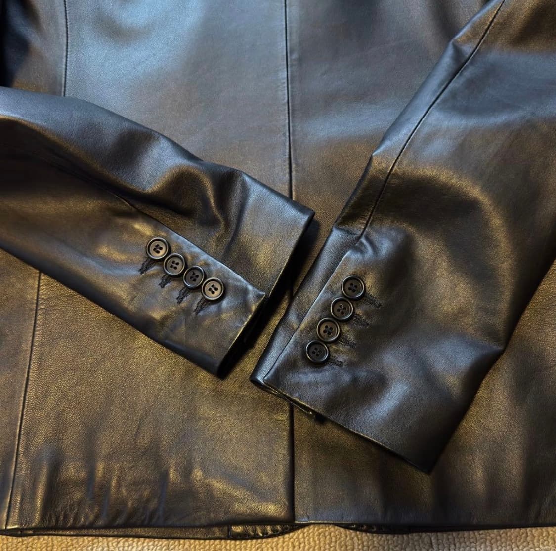 (48) 06ss 디올옴므 에디 레더 블레이저 상품이미지7