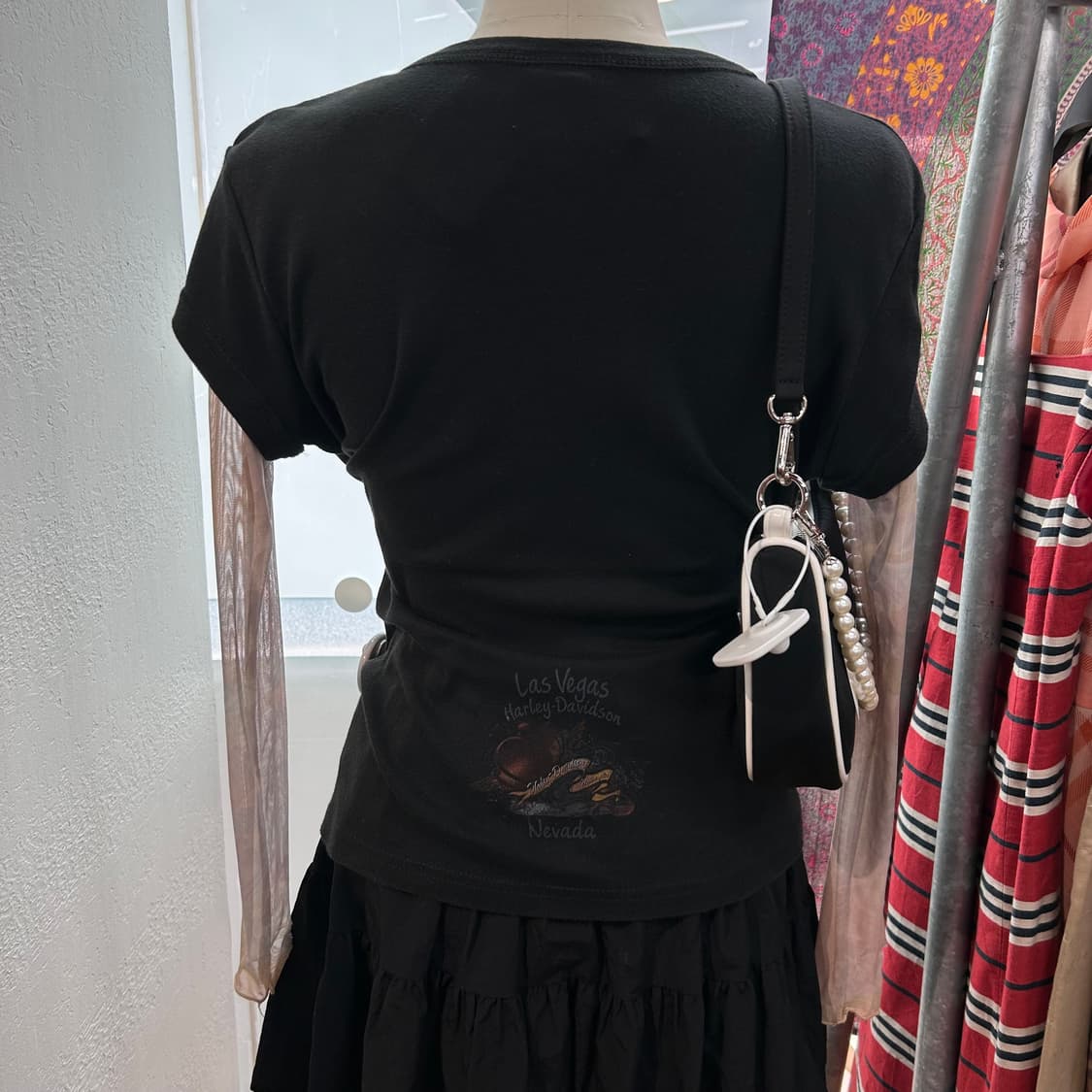 Harley Davidson y2k Tattoo T-Shirts 상품이미지3