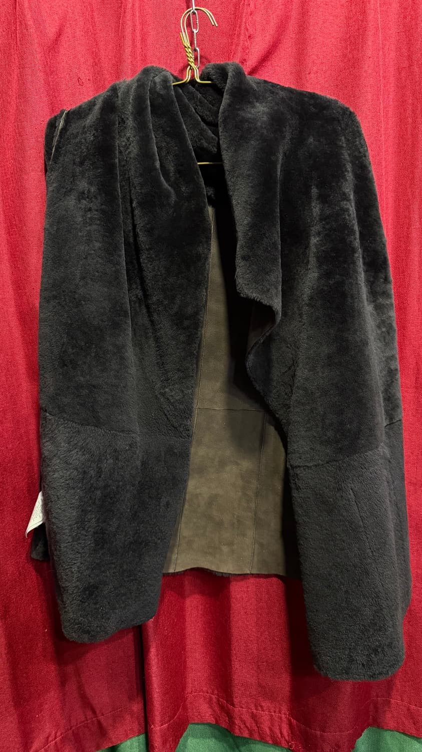 빈스 후드 무스탕 코트 S 상품이미지6