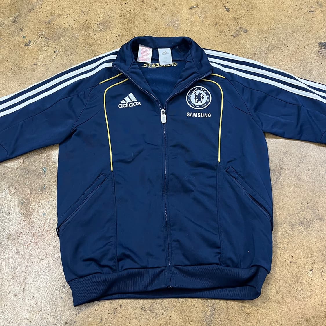 아디다스 첼시 네이비 져지 트랙탑 79 상품이미지3