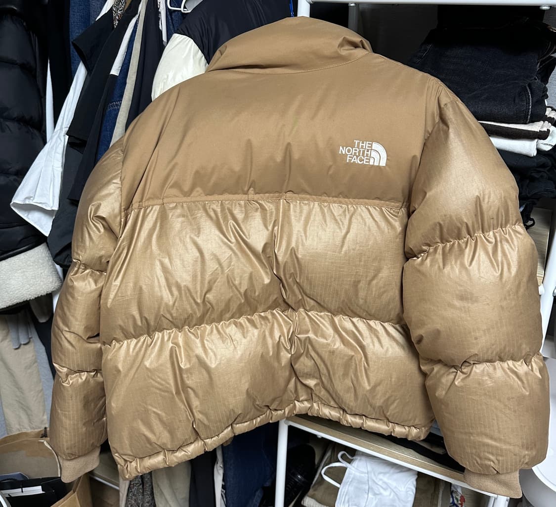 노스페이스 노벨티 눕시 다운자켓 베이지 브라운(L) 상품이미지5