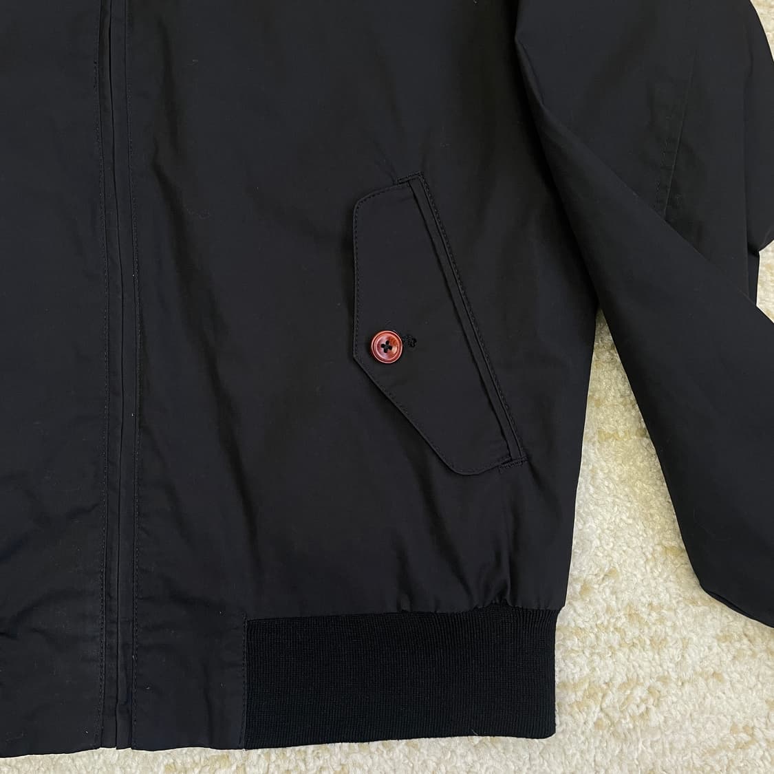 [S] 프레드페리 코튼 해링턴 잉글랜드 타탄 체크 자켓  상품이미지3