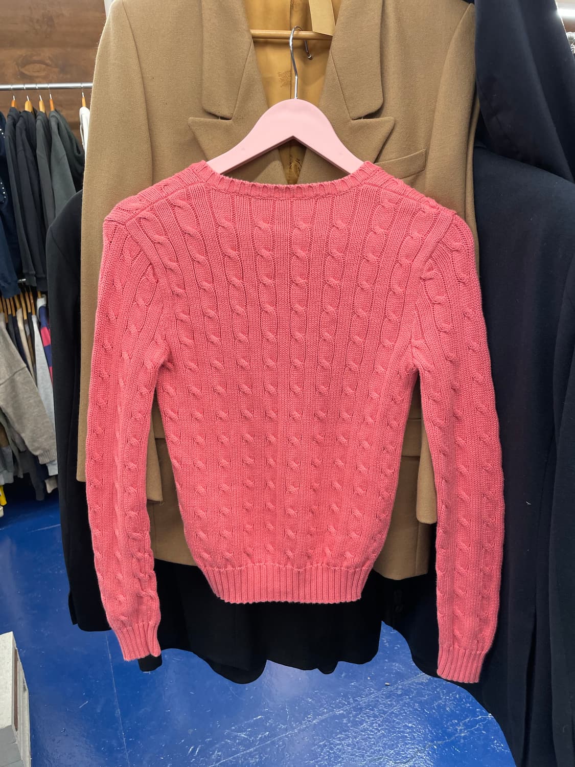 PRL 폴로 랄프로렌 꽈배기 니트 상품이미지6