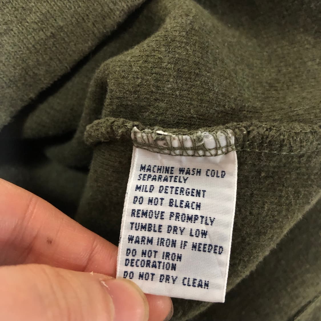 폴로 랄프로렌 딥카키 반집업 니트 상품이미지5