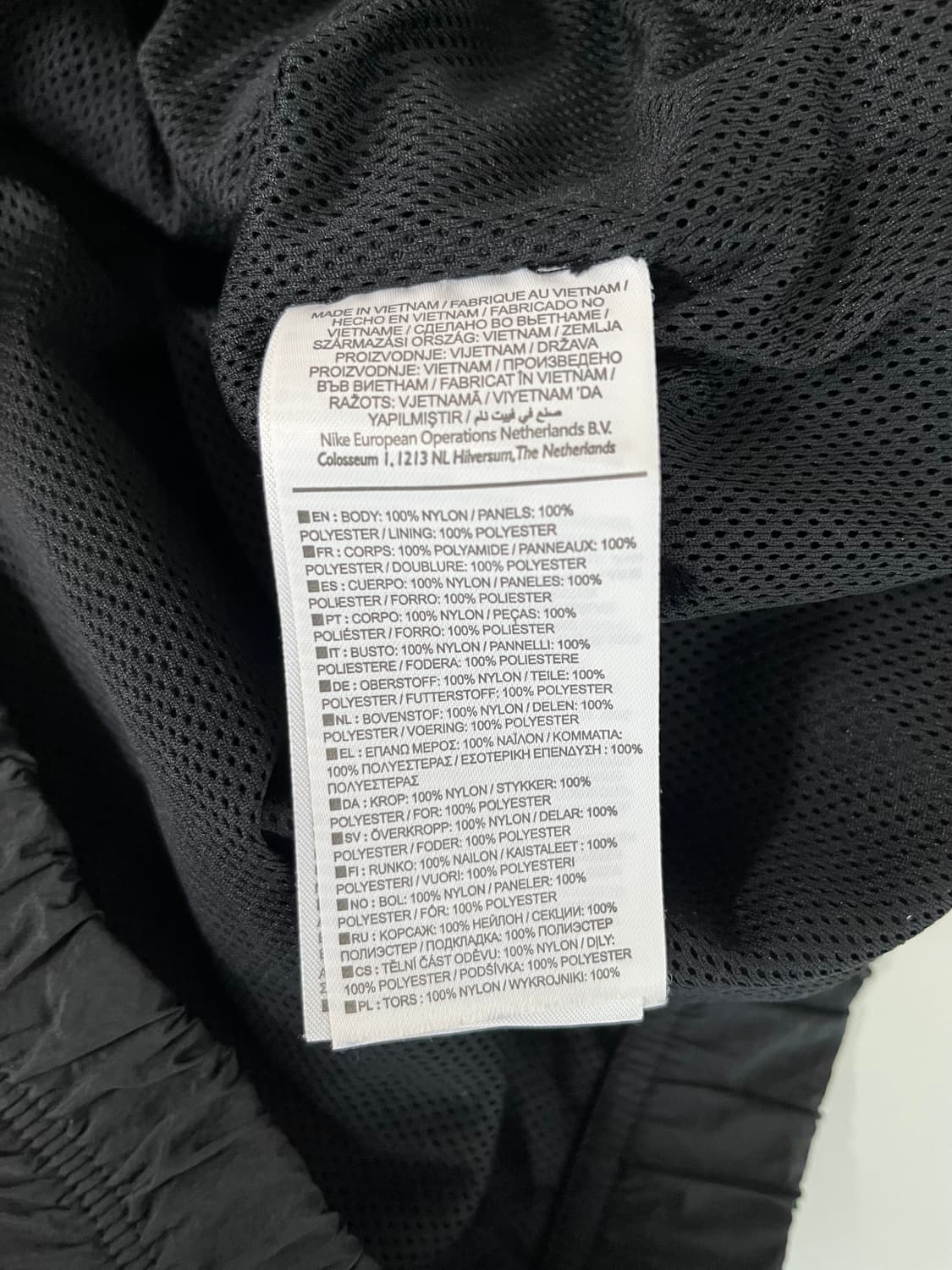 XL) 나이키 빅스우시 우븐 바람막이 자켓 블랙 상품이미지5