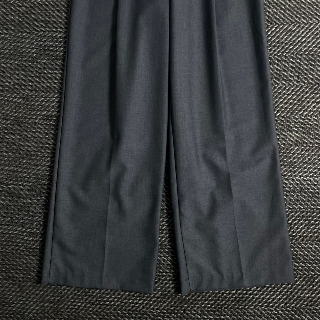 빈티지 포켓 디테일 와이드 슬랙스 팬츠o 3127 상품이미지2