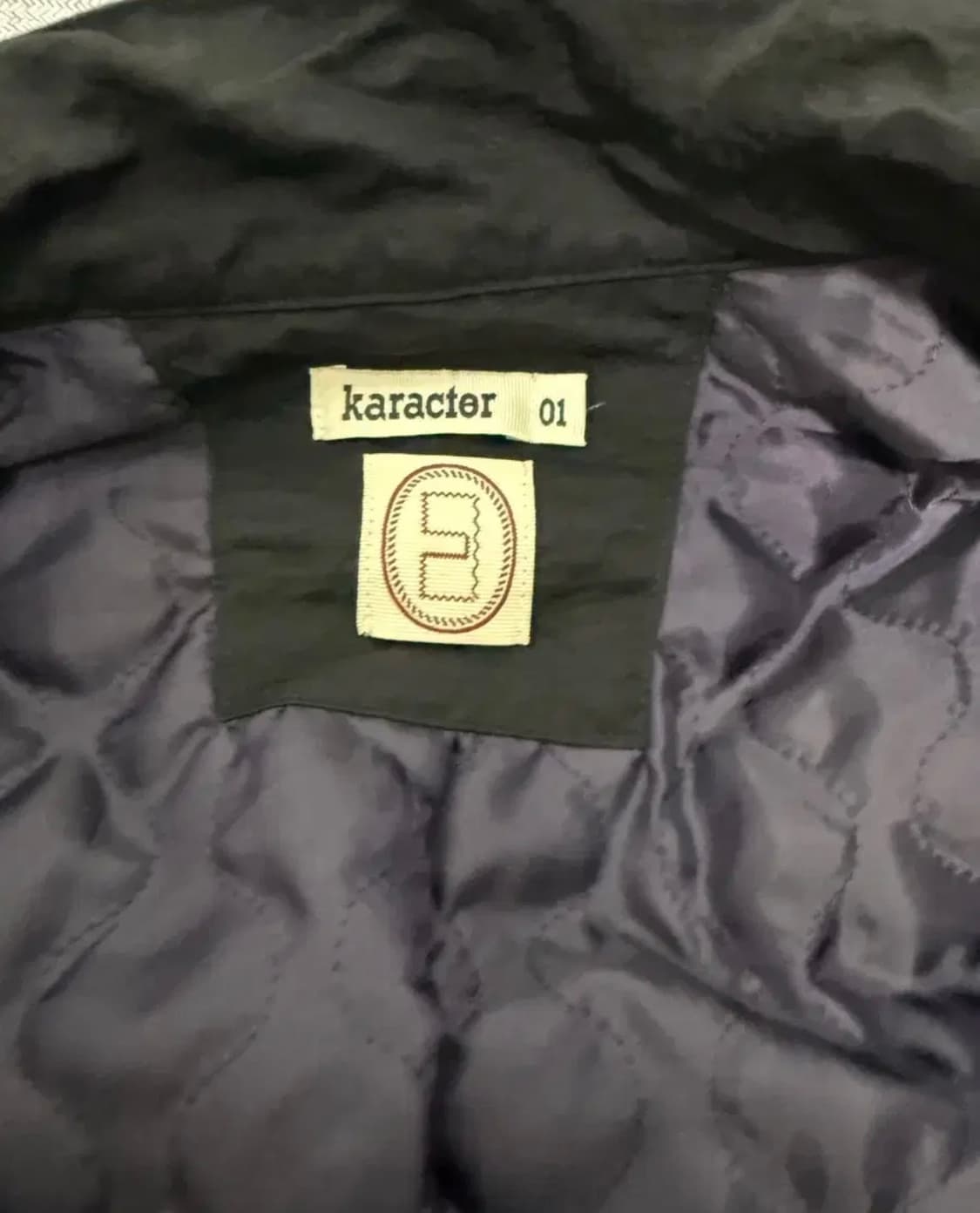 카락터 헤링턴 블루종 자켓 블랙 01 상품이미지4