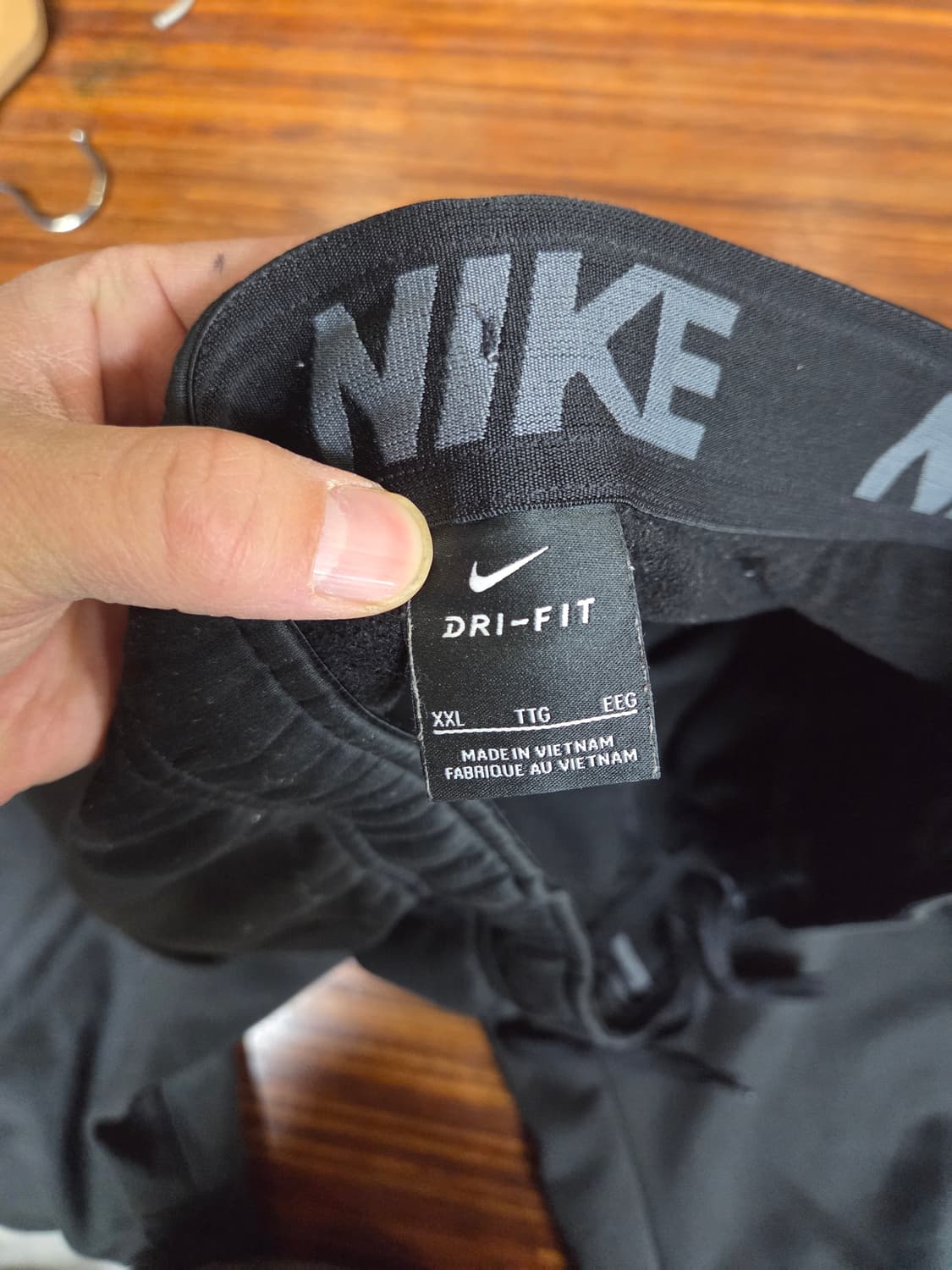 나이키 드라이핏 스우시 안감플리스 조거팬츠 xxl 상품이미지4