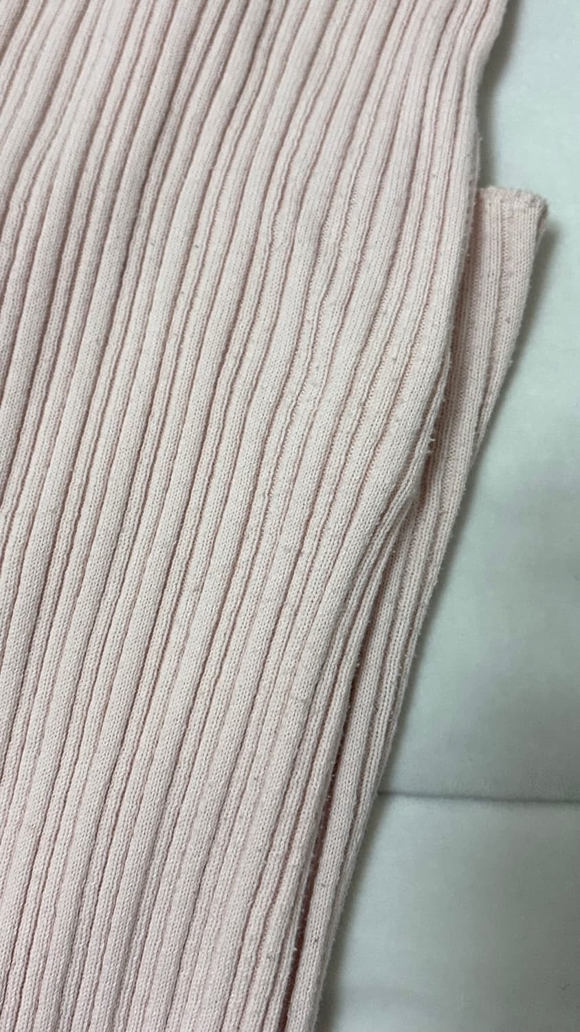 쓰리타임즈 브이 레이어드 드레스 핑크 상품이미지2