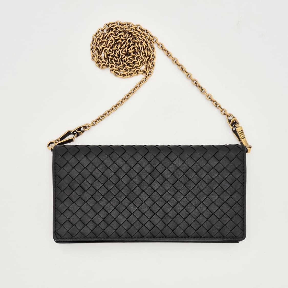 [중고명품셀렉트]보테가 베네타 인트레치아토 체인 WOC 크로스백 상품이미지1