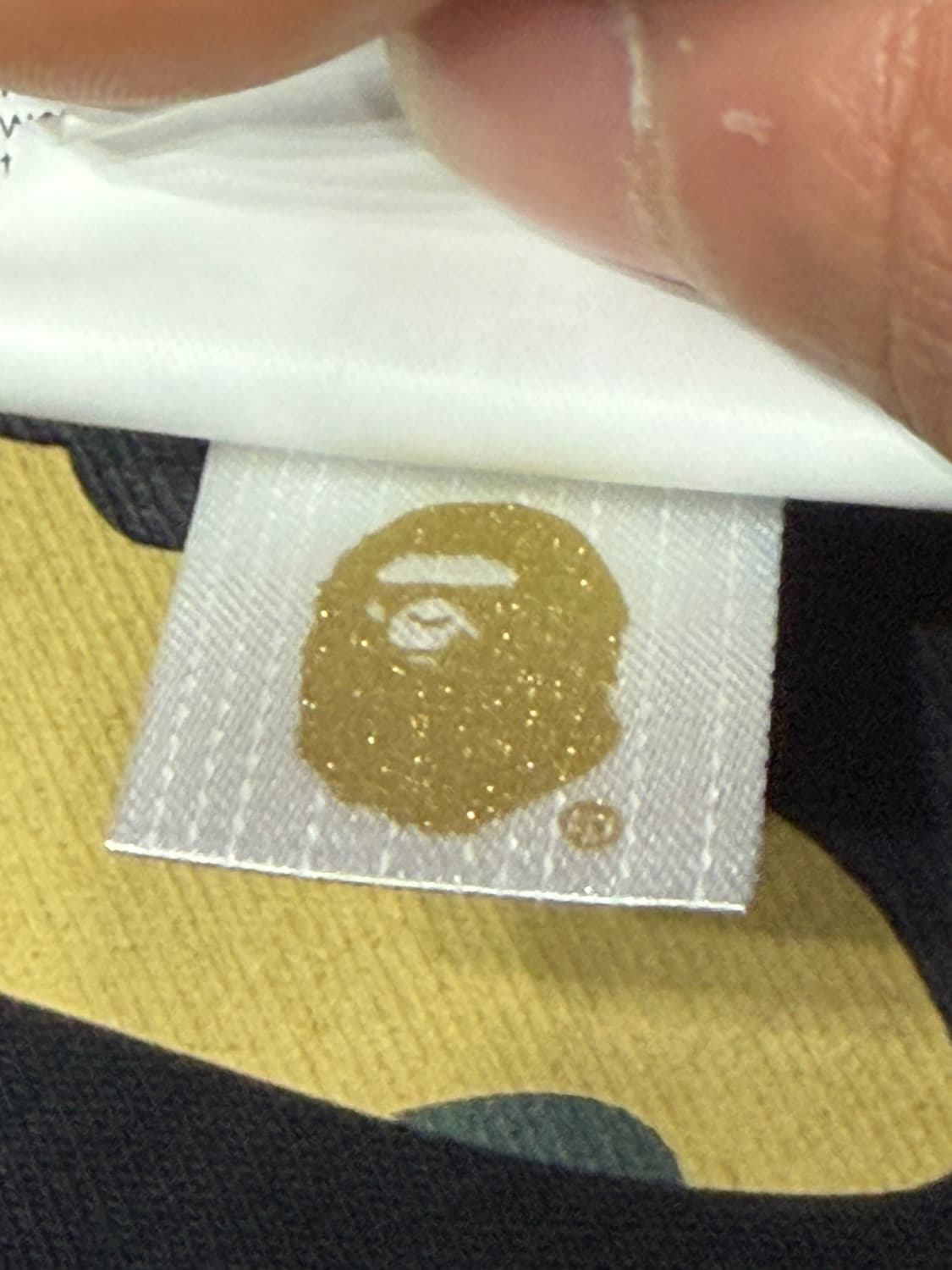 베이프 카모 반팔 티셔츠 XL 상품이미지7