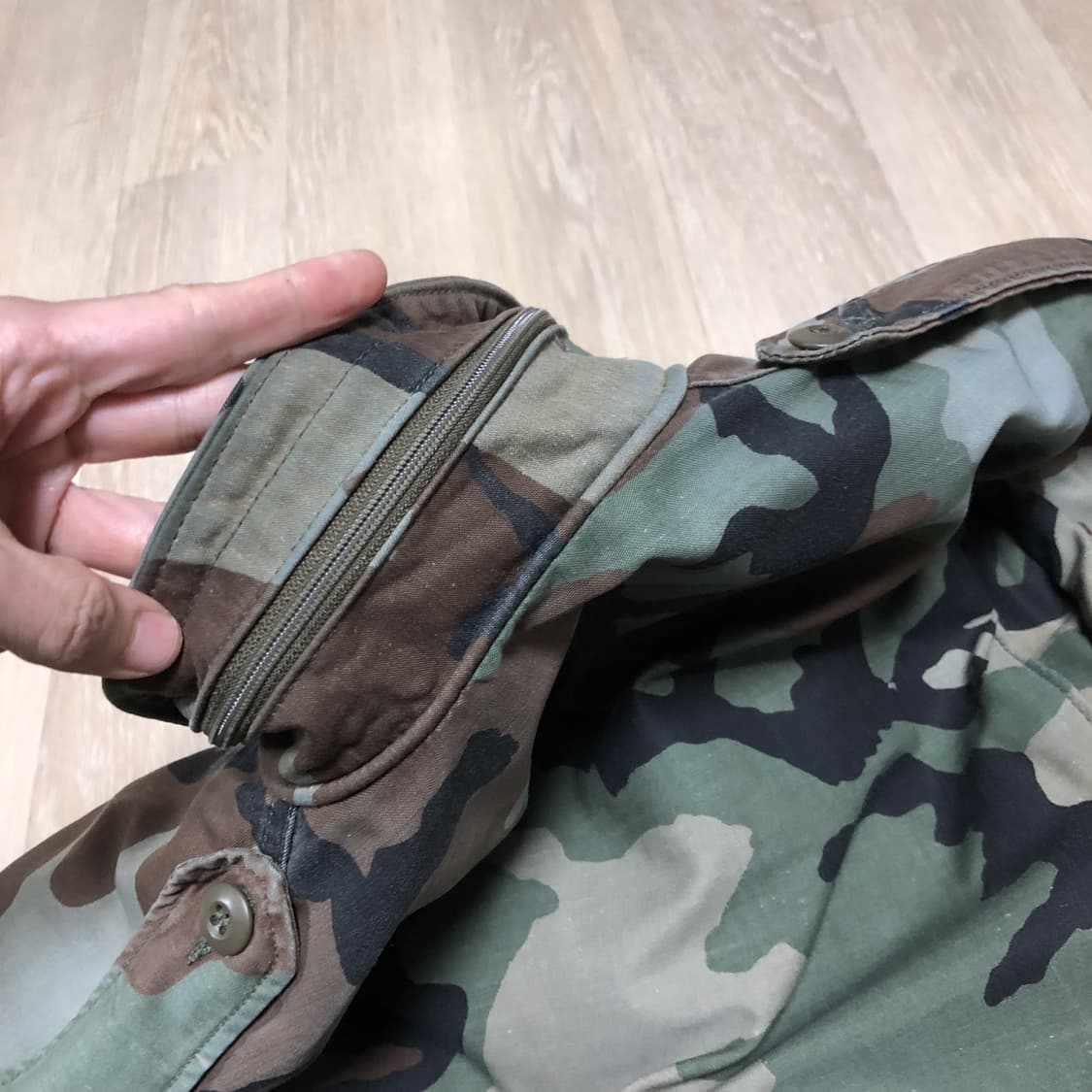 (S-R) 미군 US ARMY 우드랜드 필드자켓 M-65 야상 상품이미지8