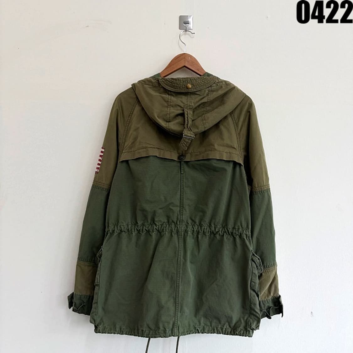 데님앤서플라이 랄프로렌 밀리터리 후드 자켓 M 0422 상품이미지10