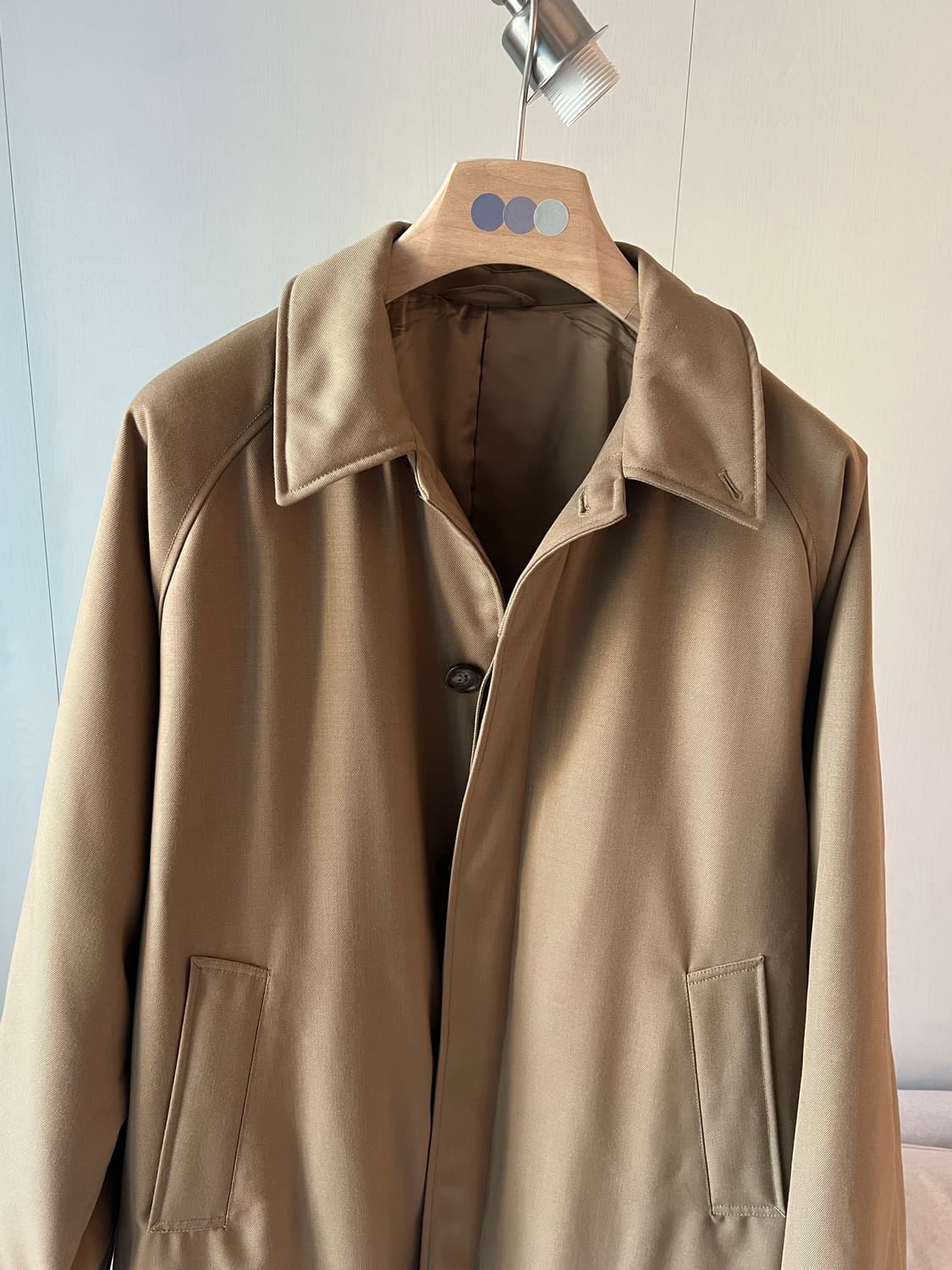 빔즈 카멜 패디드 코튼 코트 상품이미지2