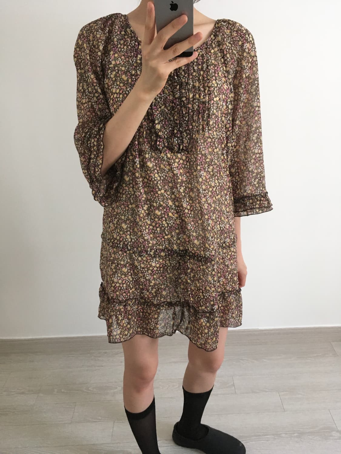 floral mini dress 상품이미지3