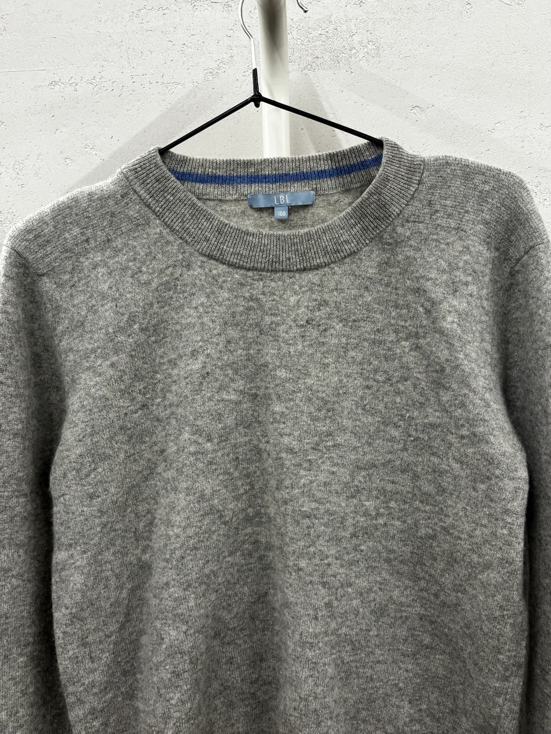 LBL 캐시미어 100퍼센트 니트 여성 100사이즈 상품이미지3