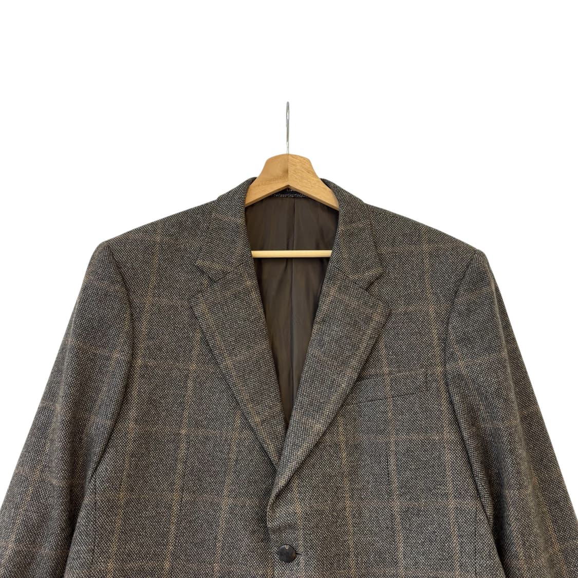 닥스 캐시미어 100 체크 블레이저 상품이미지2