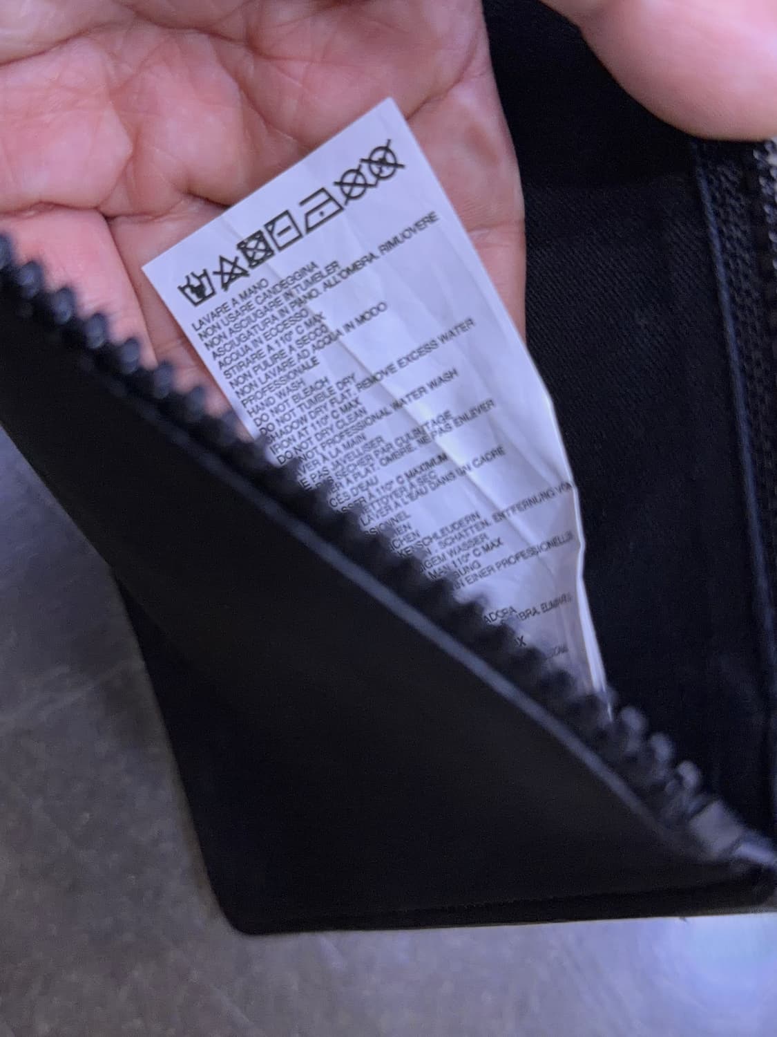 마르지엘라 클러치백 파우치 블랙 상품이미지7