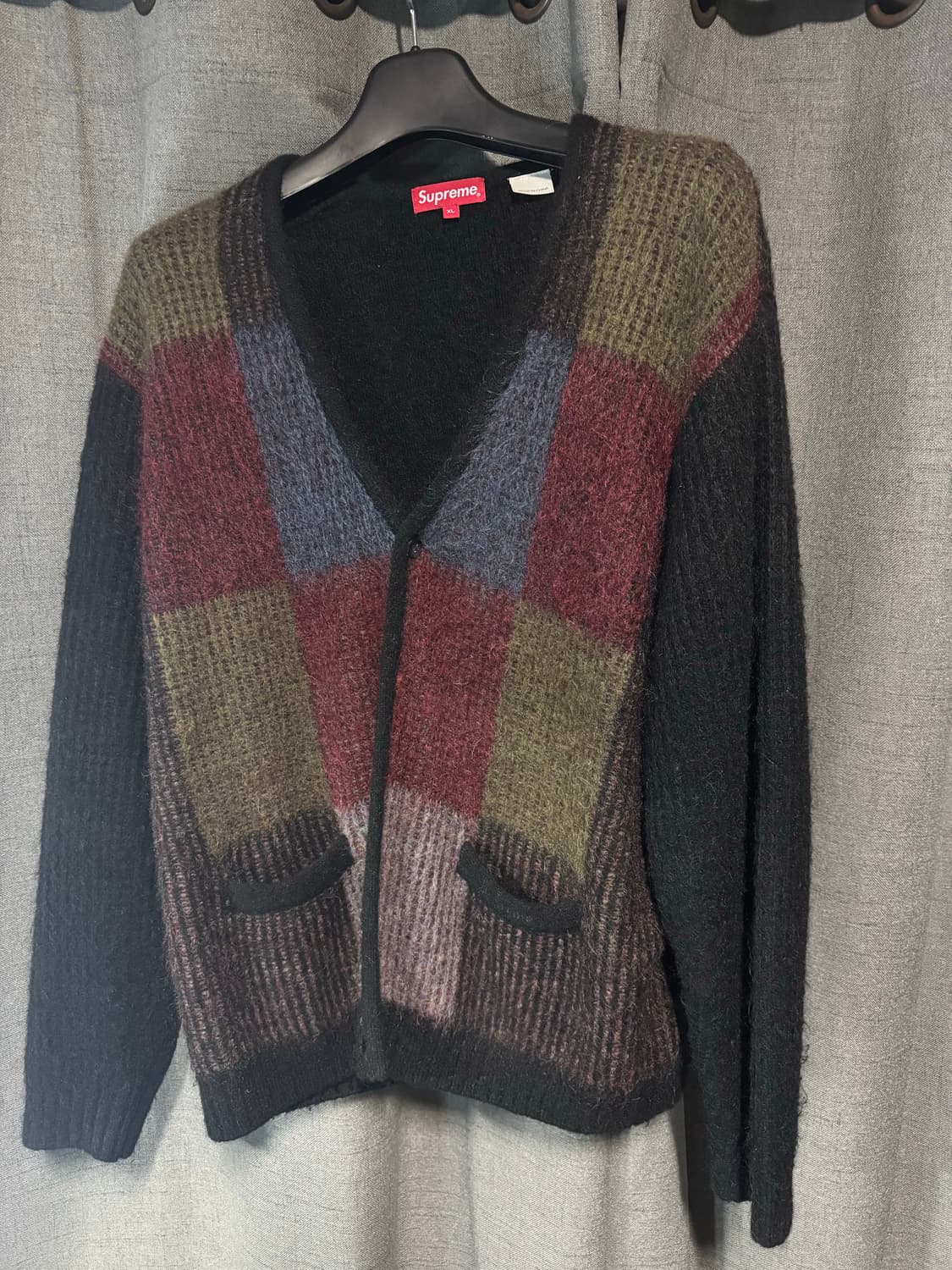 슈프림 모헤어 가디건 xl 상품이미지1