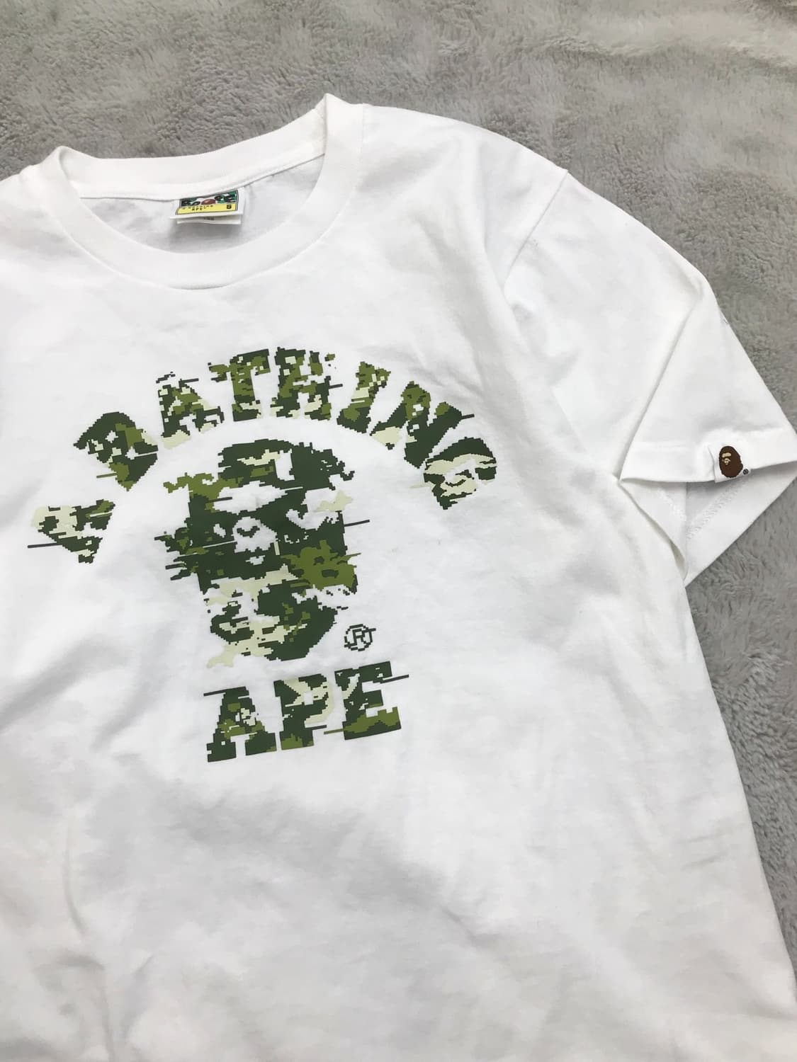 BAPE Multi Pixel Camo College T-Shirt  상품이미지10