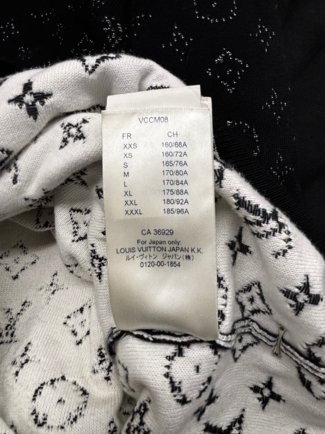 루이비통 그라디언트 모노그램 니트 S 상품이미지5