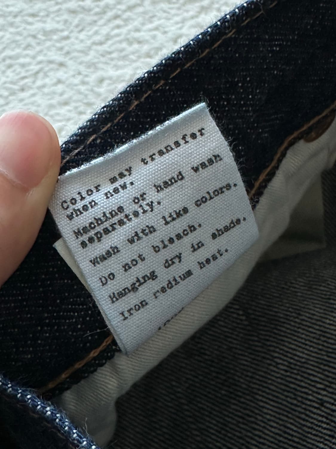 브론슨 47801XX 생지 데님팬츠 상품이미지9