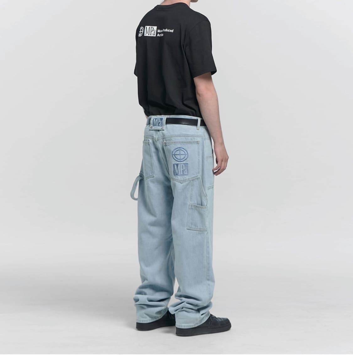 플라스틱 프로덕트 페인터 데님 팬츠(M) 상품이미지1