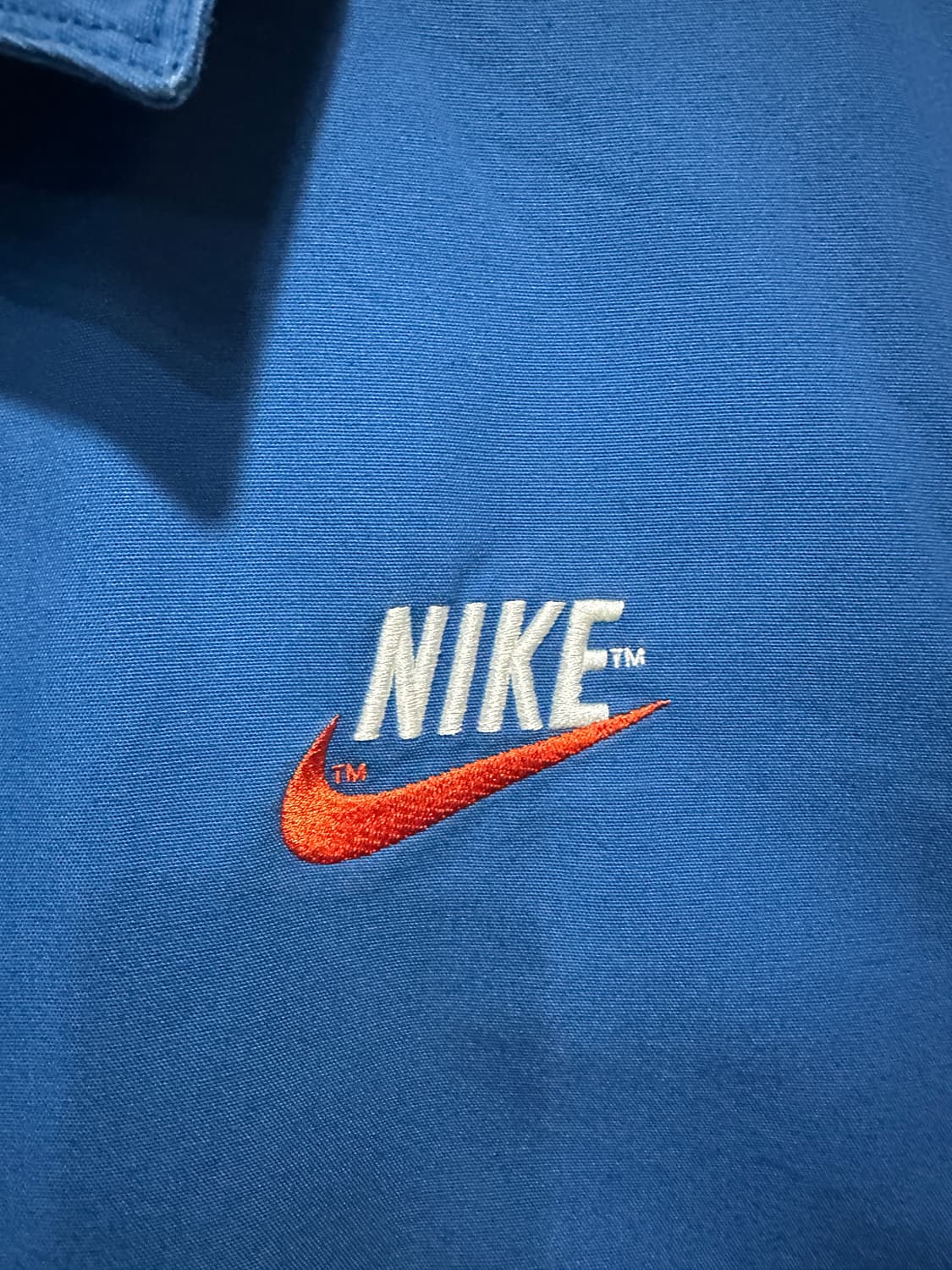 나이키 트랜드 오버코튼 반집업 반팔티 XXL 상품이미지5