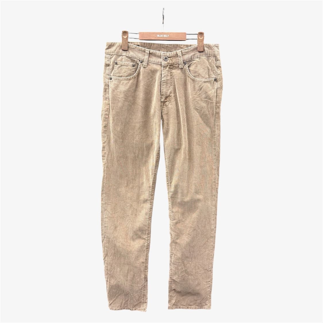 간트 스트레이트 코듀로이 팬츠 세미 로우라이 디테일 베이지 상품이미지1