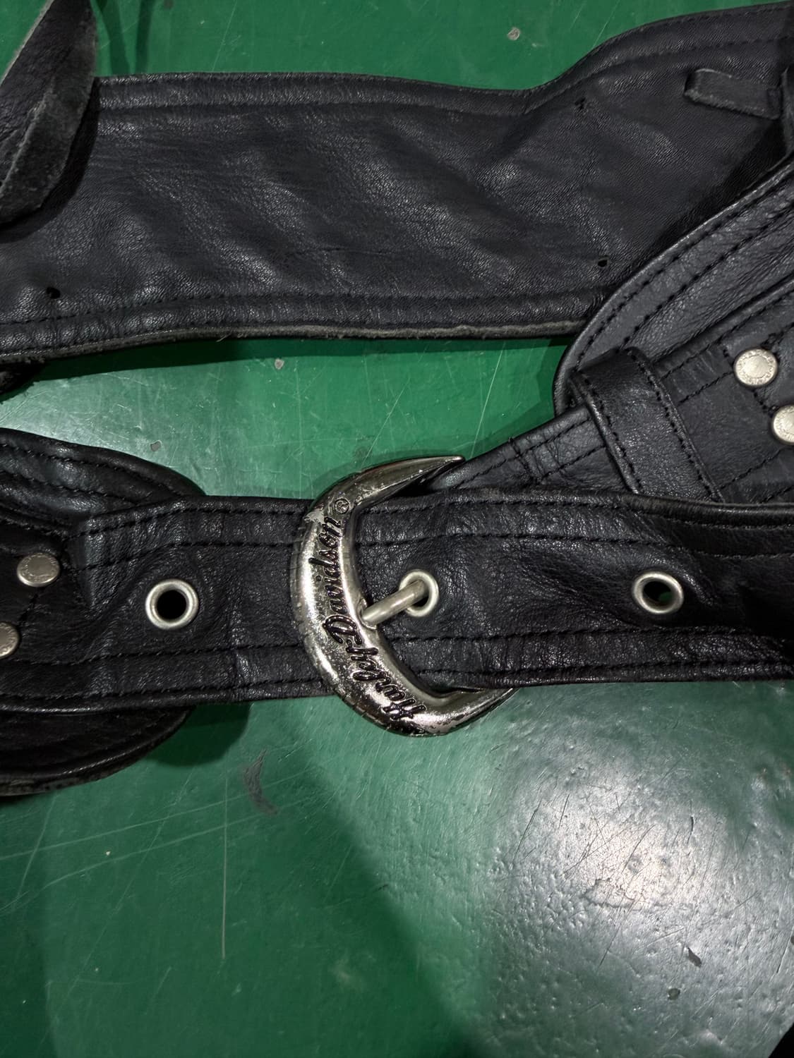 할리데이비슨 가죽수술라이더팬츠 상품이미지3