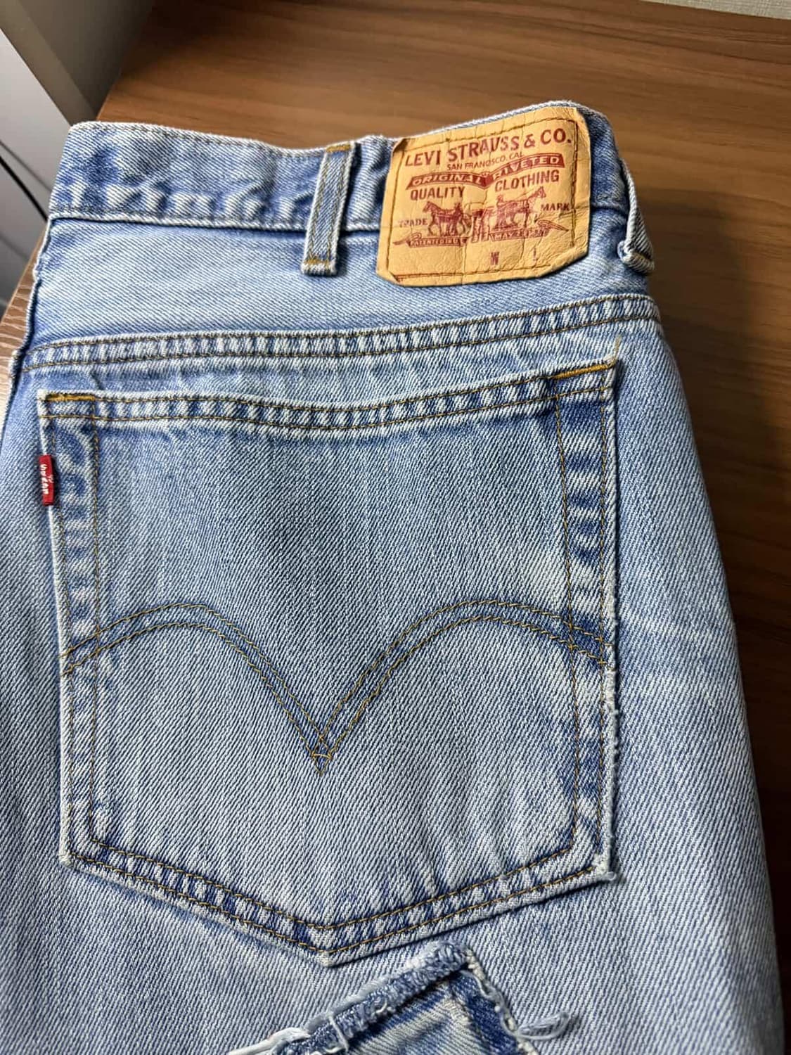 Levis JAPAN 커스텀 와이드 팬츠 상품이미지1